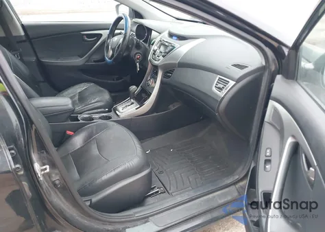 2013 Hyundai Elantra Limited z USA, uszkodzony, nr VIN 5NPDH4AE1DH286350